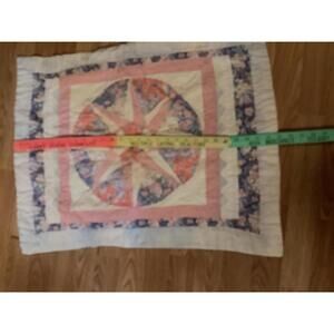 Handmade Quilted Patchwork Quilt pillow case